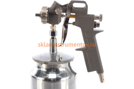 Пневматический краскопульт с нижним бачком QUATTRO ELEMENTI 770-827