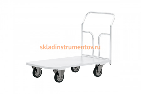 Тележка RUSKLAD платформенная оцинкованная ТП Ц 2 (600x900) d125мм