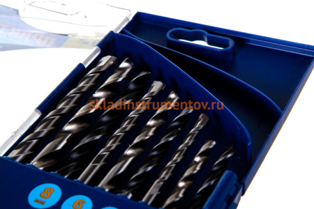 Набор сверл комбинированный Профи по металлу/бетону/дереву (9 шт) ПРАКТИКА 640-384