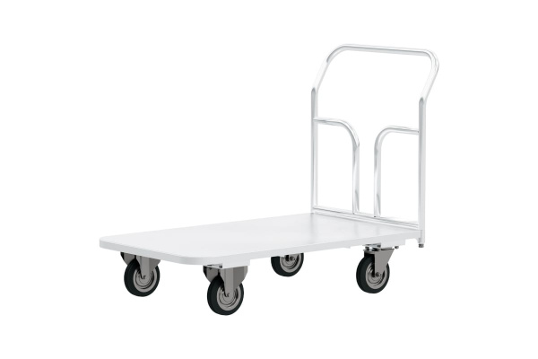 Тележка RUSKLAD платформенная оцинкованная ТП Ц 2 (600x900) d125мм