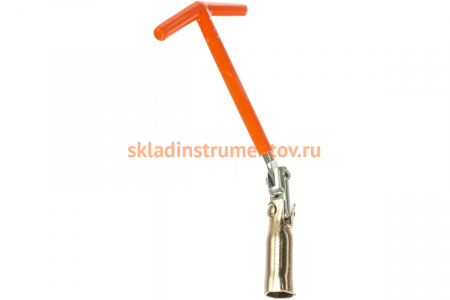 Свечной ключ SPARTA 16 мм, с шарниром 138305