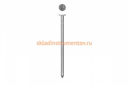 Гвозди с большой потайной головкой ЗУБР оцинк.  60 х 3.0 мм 5 кг 305090-30-060