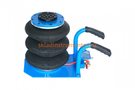 Пневматический 3-секционный домкрат AE&T 3т T08103B