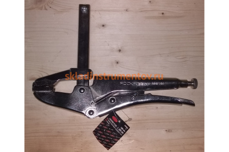 Гейферный зажим струбцинного типа 4 захват:0-100мм ROCKFORCE RF-660F100