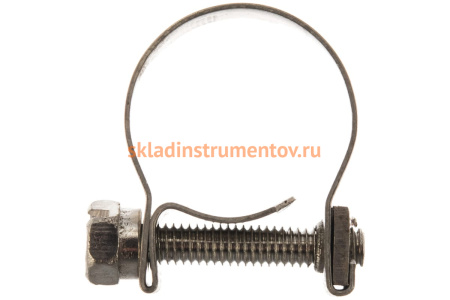 Металлические хомуты СИБРТЕХ, MINI 16-18мм, ширина 9мм, винтовой, W4, 2шт 475063