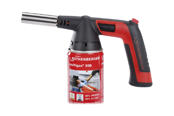 Горелка с пьезоподжигом и баллоном Мультигаз ROTHENBERGER ROFIRE 4 PIEZO Set 1000002360 Горелка с пьезоподжигом и баллоном Мультигаз ROTHENBERGER ROFIRE 4 PIEZO Set 1000002360