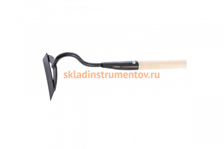 Стальная усиленная мотыга СИБРТЕХ 150х45х855 мм, деревянный черенок 62284
