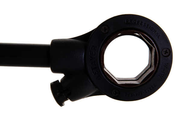 Трещотка с удлинителем к клуппам STAYER PROFESSIONAL 28265-1/4-5/4