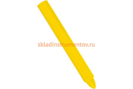 Разметочные восковые мелки Зубр МВР желтые, 6 шт, 06330-5