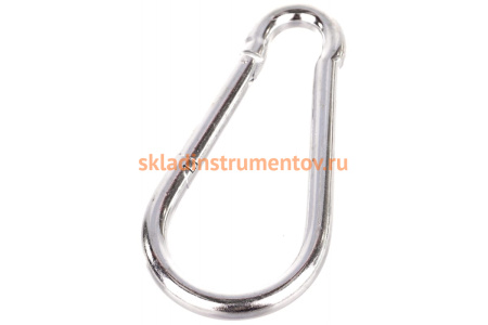 Карабин оцинкованный DIN 5299С 4 шт. (14 мм; ТФ5) Зубр 4-304545-14