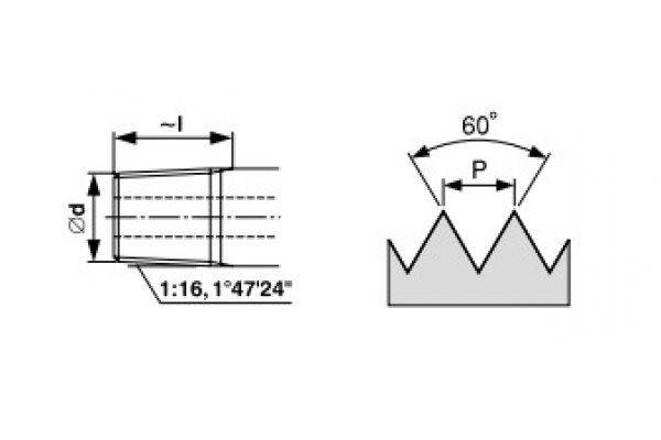 Плашка Bucovice Tools NPT 1/4-18 HSS 430140