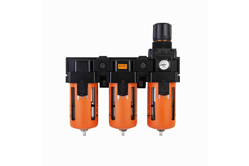 Модульная группа с тремя влаго-маслоотделителями и регулятором давления 1/2'' WIEDERKRAFT WDK-70744