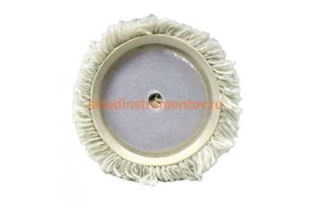 Губка для полировки из овечьей шерсти самоцепляющаяся 180 мм ROCKFORCE RF-PSP180S