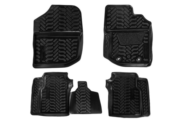 Ковры в салон Airline 3D с подпятником для Honda Fit RHD 07-13 4 шт. ACM-PS-33