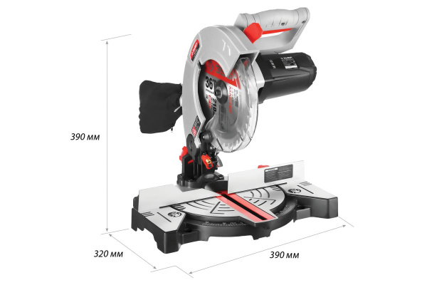 Торцовочная пила ЗУБР ЗПТ-210-1400 Л