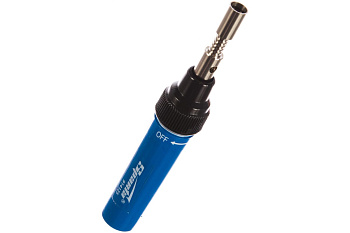 Малая газовая горелка Карандаш + 2 насадки для пайки SPARTA 914125 Малая газовая горелка Карандаш + 2 насадки для пайки SPARTA 914125