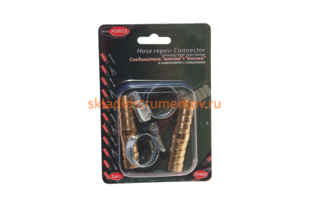 Соединитель елочка+елочка (12x12 мм) ROCKFORCE RF-HRC08/08