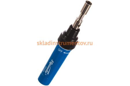 Малая газовая горелка Карандаш + 2 насадки для пайки SPARTA 914125 Малая газовая горелка Карандаш + 2 насадки для пайки SPARTA 914125