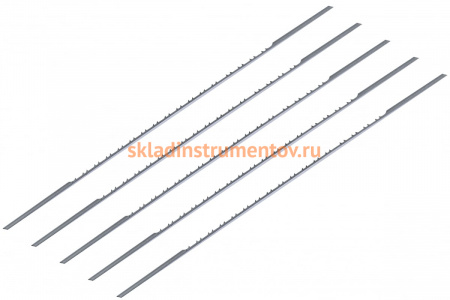 Пилки лобзиковые по дереву без штифтов (5 шт; 130х0.36х1.1 мм; 11 TPI) JET JWSS22B-442K