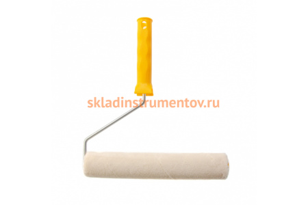 Валик Сибртех Лаки, 250 мм, ворс 5 мм, D - 36 мм, D ручки - 6 мм, велюр 80243