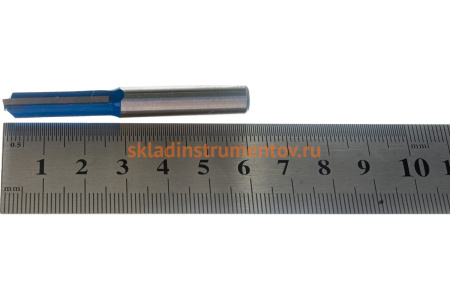 Фреза пазовая прямая ПРОФЕССИОНАЛ (8х25х61 мм; хвостовик 8 мм) Зубр 28753-8-25