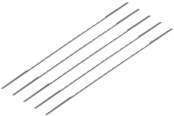 Пилки лобзиковые по дереву без штифтов (5 шт; 130х0.36х1.1 мм; 11 TPI) JET JWSS22B-442K Пилки лобзиковые по дереву без штифтов (5 шт; 130х0.36х1.1 мм; 11 TPI) JET JWSS22B-442K