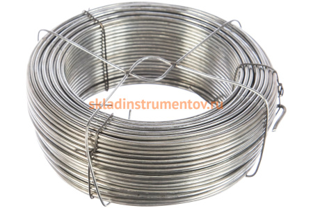 Стальная оцинкованная проволока СИБРТЕХ 2 мм длина 50м 47756