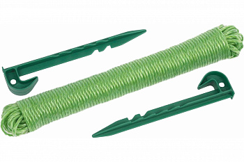 Набор садовых колышков с веревкой Grinda 3 предмета 8-422363-H3