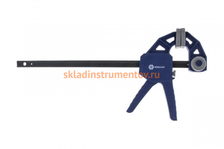 Пистолетная быстрозажимная струбцина 300мм КОБАЛЬТ 244-728