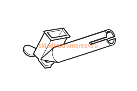 Насадка для наварки профиля 4.5х12 мм в углах Leister 107.139