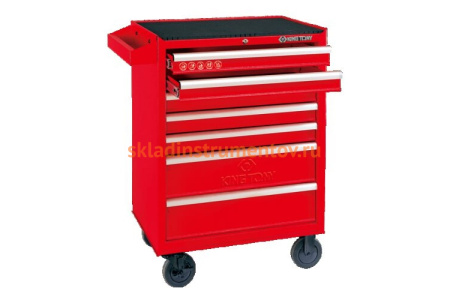 Набор инструментов KING TONY EFFORT в красной тележке 235 предметов 934-235MRV