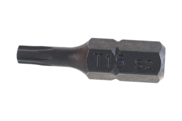 Вставка-бита 1/4"DR TORX, T15, 25 мм Ombra 514315