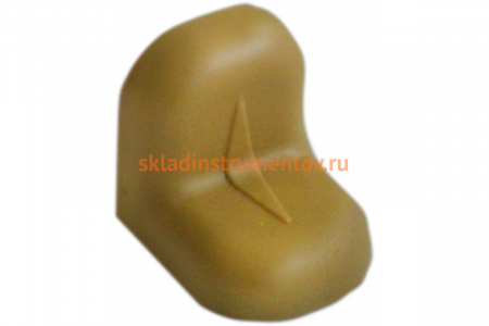 Уголок с заглушкой MFK-TORG 20х20х16х1.2 вишневый 5 20 20 5