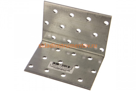 Крепежный угол Зубр МАСТЕР равносторонний, 80х60х60мм, 1шт 310206-080-060