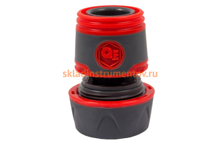 Соединитель быстроразъемный с аквастопом 3/4" QUATTRO ELEMENTI 646-096