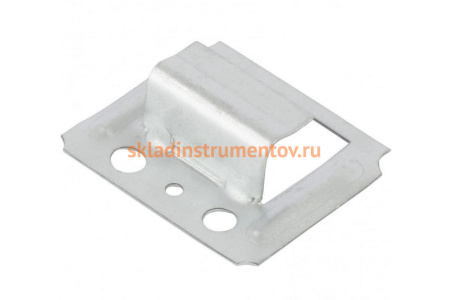 Кляймер №8 СИБРТЕХ оцинкованный, без гвоздя 100шт 46578