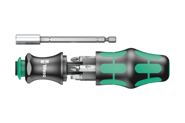 Набор бит с рукояткой-битодержателем Wera 6 предметов, WE-134491
