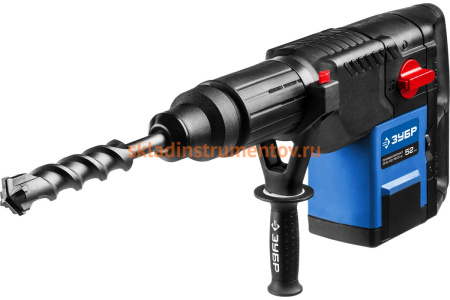 Перфоратор ЗУБР Профессионал SDS Max 1500 Вт, 52 мм ЗПМ-52-1500 ЭК
