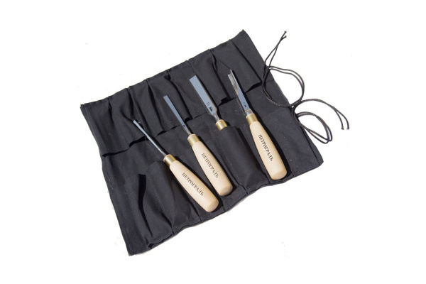 Набор стамесок, N10, 4 штуки ПЕТРОГРАДЪ М00016128