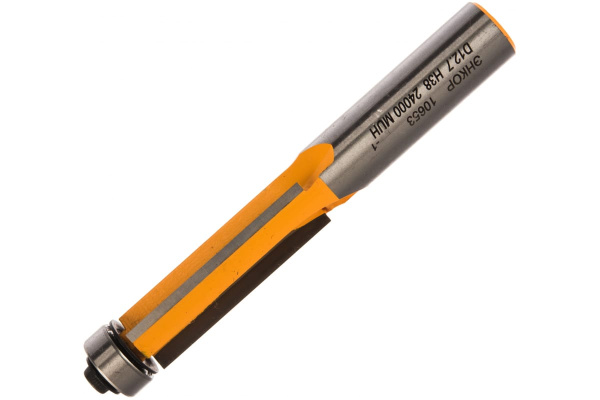 Фреза кромочная прямая (12.7х38 мм; хвостовик 12 мм) по дереву Энкор 10653