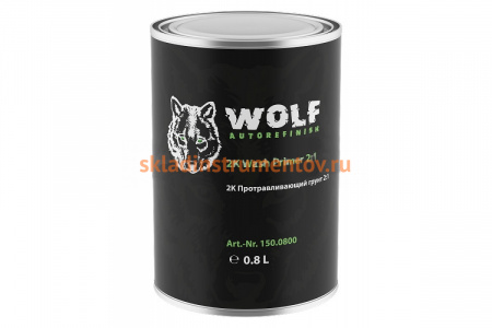 2К Протравливающий грунт 2:1 Wolf 0.8л 150.0800