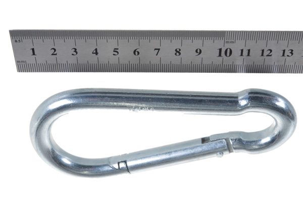 Карабин оцинкованный DIN 5299С 8 шт. (12 мм; ТФ5) Зубр 4-304545-12 Карабин оцинкованный DIN 5299С 8 шт. (12 мм; ТФ5) Зубр 4-304545-12