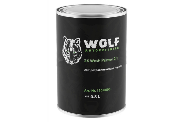 2К Протравливающий грунт 2:1 Wolf 0.8л 150.0800