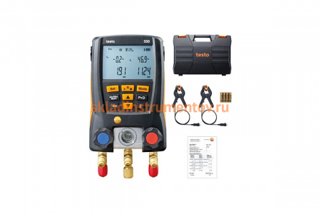 Цифровой манометрический коллектор с Bluetooth Testo 550 0563 1550