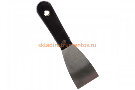 Полированный шпатель с пластиковой ручкой 50 мм Biber 35112 тов-048230