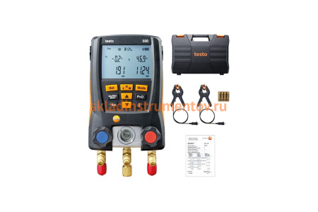 Цифровой манометрический коллектор с Bluetooth Testo 550 0563 1550