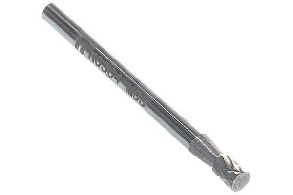 Борфреза твердосплавная обратный конус с двойной насечкой (3х4 мм; хвостовик 3 мм) ПНЕВМО-ТРЕЙД N0304-M03