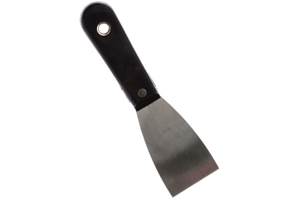 Полированный шпатель с пластиковой ручкой 50 мм Biber 35112 тов-048230