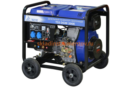 Дизельный сварочный генератор ТСС DGW-200E 017451