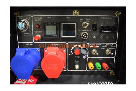 Инверторный дизельный сварочный генератор ТСС DGW 6.0/200ED-R3 026496